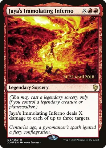 Jaya's Immolating Inferno · 133s