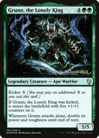 Grunn, the Lonely King · 165s