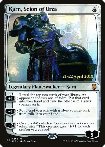 Karn, Scion of Urza · 1s