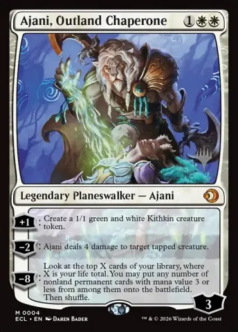 Ajani, Outland Chaperone · 4p