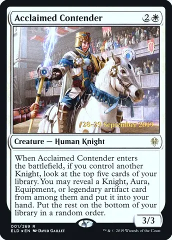 Acclaimed Contender · 1s