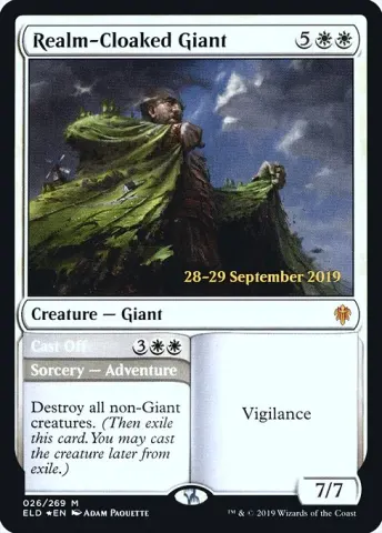 Realm-Cloaked Giant // Cast Off · 26s