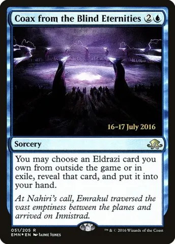 Coax from the Blind Eternities · 51s