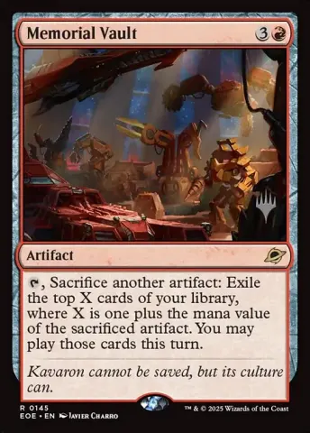 Memorial Vault · 145p