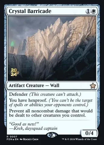Crystal Barricade · 7s