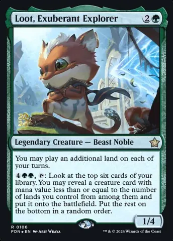 Loot, Exuberant Explorer · 106s