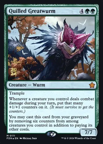 Quilled Greatwurm · 111s