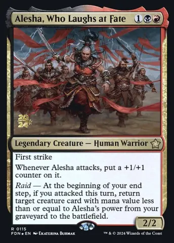 Alesha, Who Laughs at Fate · 115s