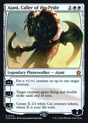 Ajani, Caller of the Pride · 134s