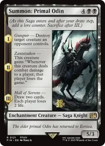 Summon: Primal Odin · 121s