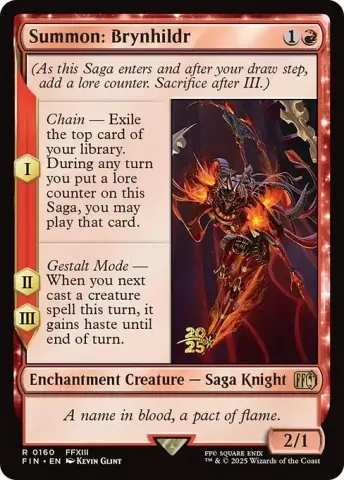 Summon: Brynhildr · 160s