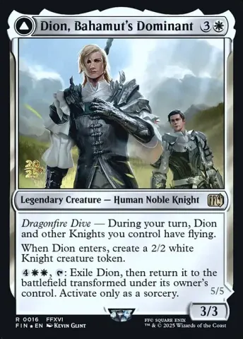 Dion, Bahamut's Dominant // Bahamut, Warden of Light · 16s