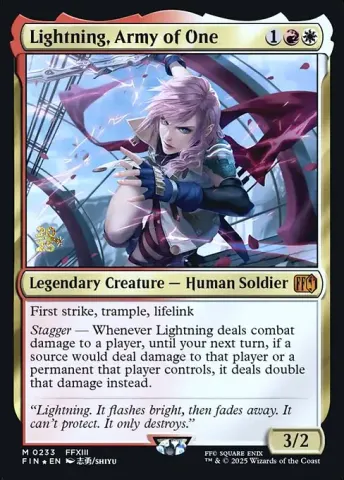 Lightning, Army of One · 233s