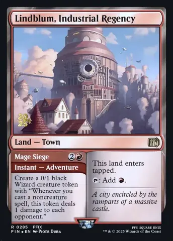 Lindblum, Industrial Regency // Mage Siege · 285s
