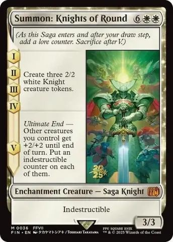 Summon: Knights of Round · 36s