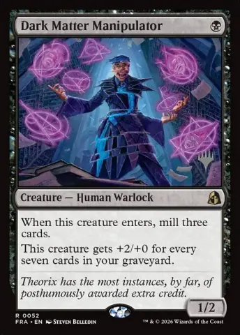 Dark Matter Manipulator · 52p