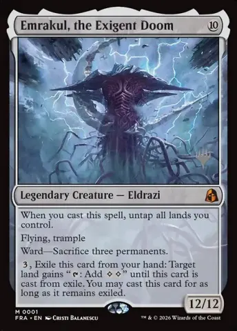 Emrakul, the Exigent Doom · 1p