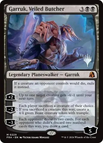 Garruk, Veiled Butcher · 229p