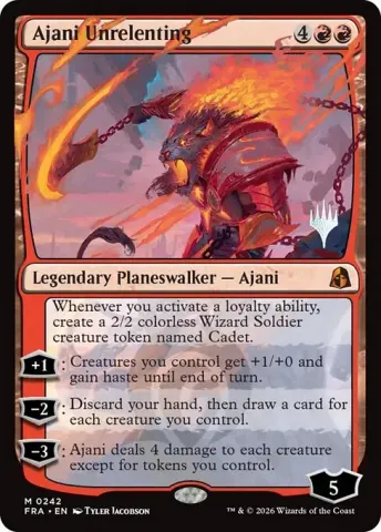 Ajani Unrelenting · 242p