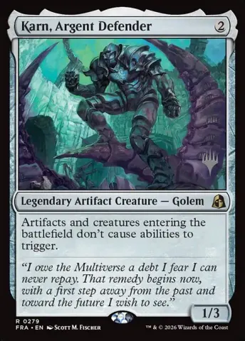 Karn, Argent Defender · 279p