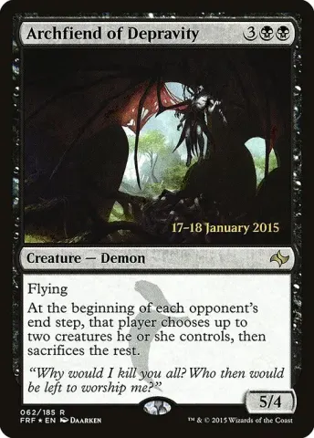 Archfiend of Depravity · 62s