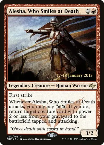 Alesha, Who Smiles at Death · 90s
