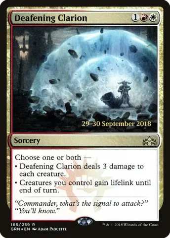 Deafening Clarion · 165s
