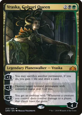 Vraska, Golgari Queen · 213p