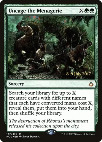 Uncage the Menagerie · 137s