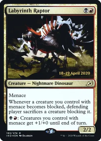 Labyrinth Raptor · 193s