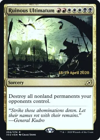 Ruinous Ultimatum · 204s