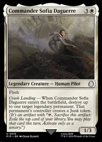 Commander Sofia Daguerre · 15