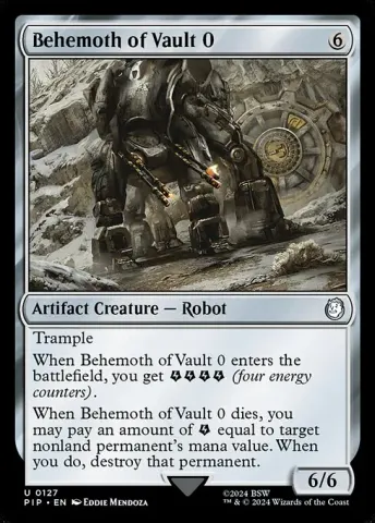 Behemoth of Vault 0 · 127