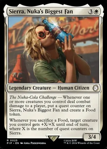 Sierra, Nuka's Biggest Fan · 25