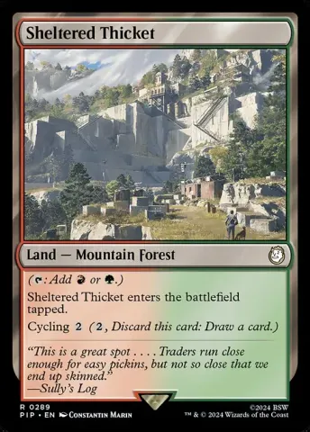 Sheltered Thicket · 289