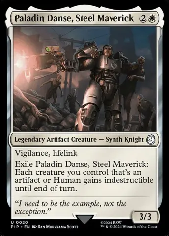 Paladin Danse, Steel Maverick · 20