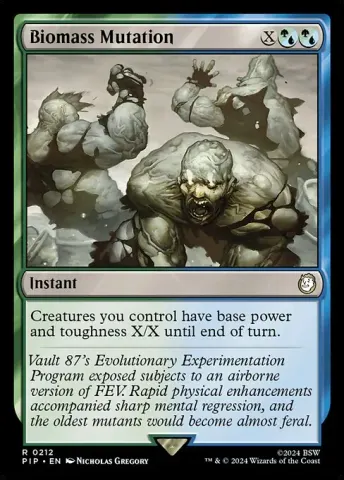 Biomass Mutation · 212