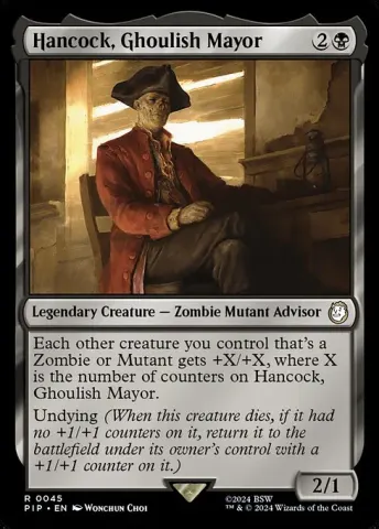 Hancock, Ghoulish Mayor · 45