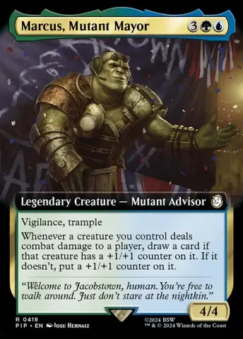 Marcus, Mutant Mayor · 418