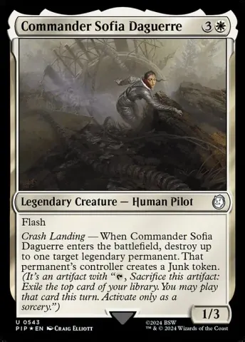 Commander Sofia Daguerre · 543
