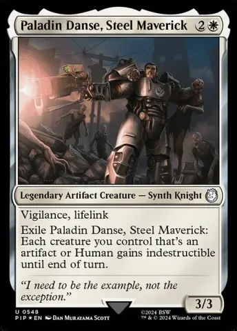 Paladin Danse, Steel Maverick · 548