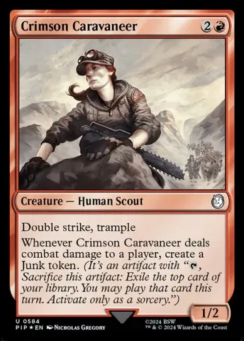 Crimson Caravaneer · 584