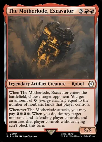The Motherlode, Excavator · 590