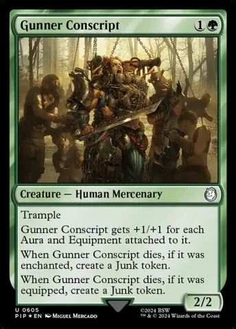 Gunner Conscript · 605