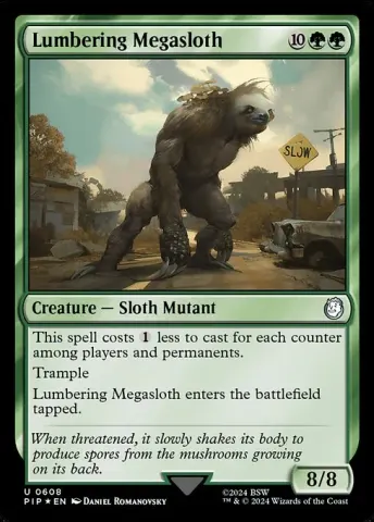 Lumbering Megasloth · 608