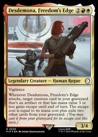 Desdemona, Freedom's Edge · 629
