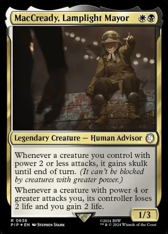 MacCready, Lamplight Mayor · 636
