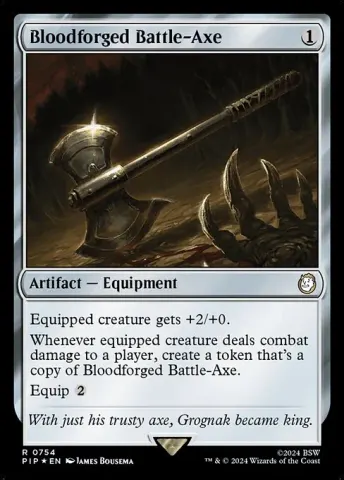 Bloodforged Battle-Axe · 754