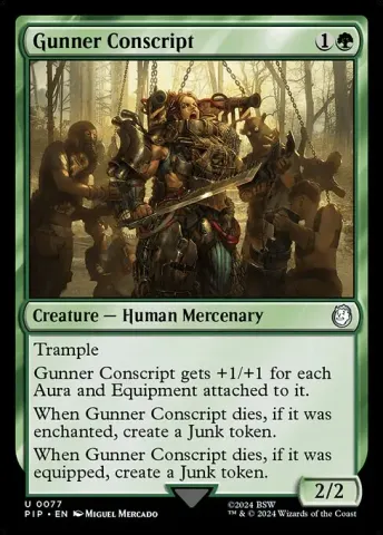 Gunner Conscript · 77