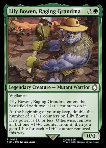 Lily Bowen, Raging Grandma · 79